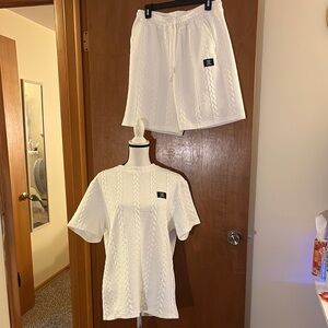 Classic Ivory Cable Knit Sweater